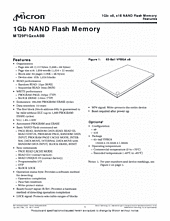 DataSheet MT29F1G08ABB pdf